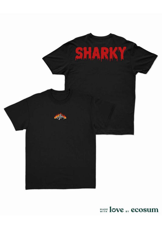 T-shirt Sharky - front&back